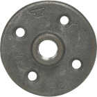 Anvil 1/2 In. x 3 In. Black Iron Floor Flange Image 1