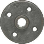 Anvil 1-1/4 In. x 3-5/8 In. Black Iron Floor Flange Image 1