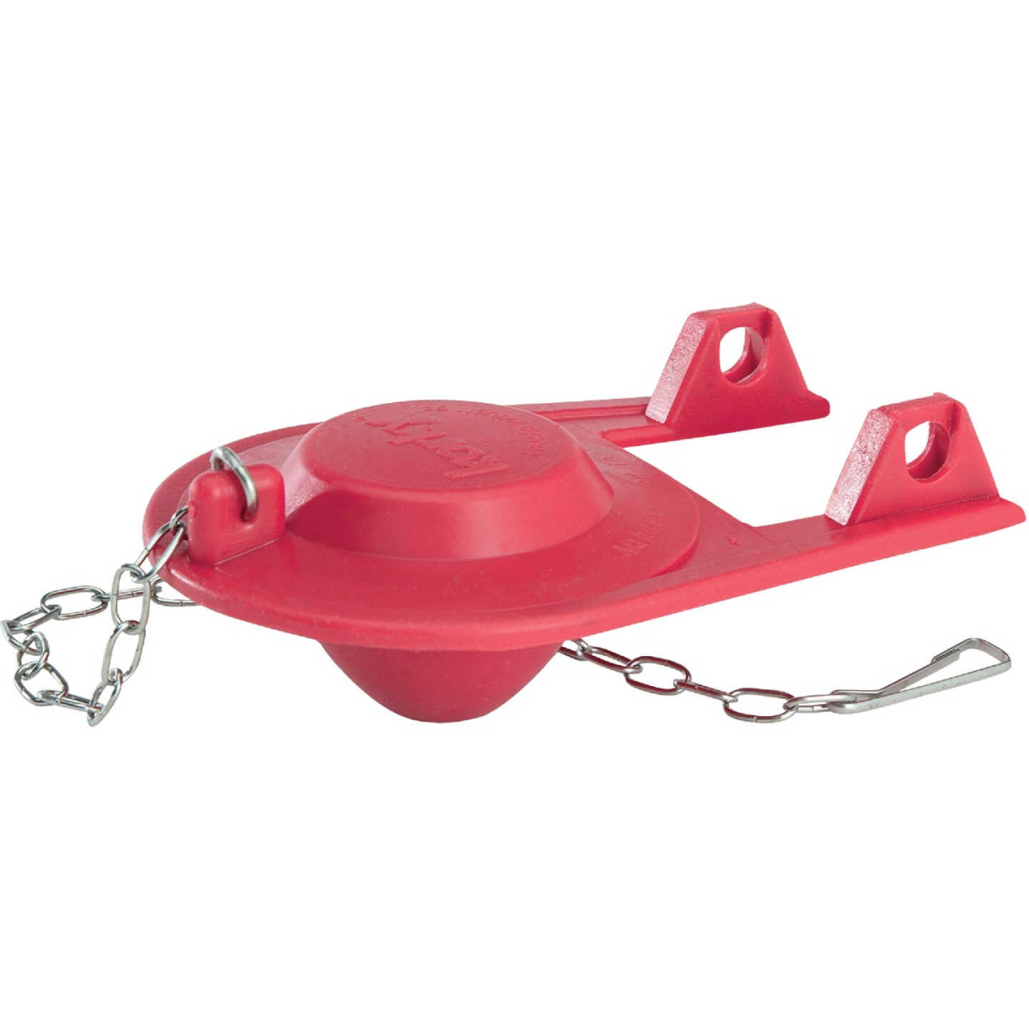 Korky Premium Universal Tank Ball Red Flapper Image 1