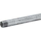 Southland 1-1/2 In. x 10 Ft. Carbon Steel Threaded Galvanized Pipe Image 1