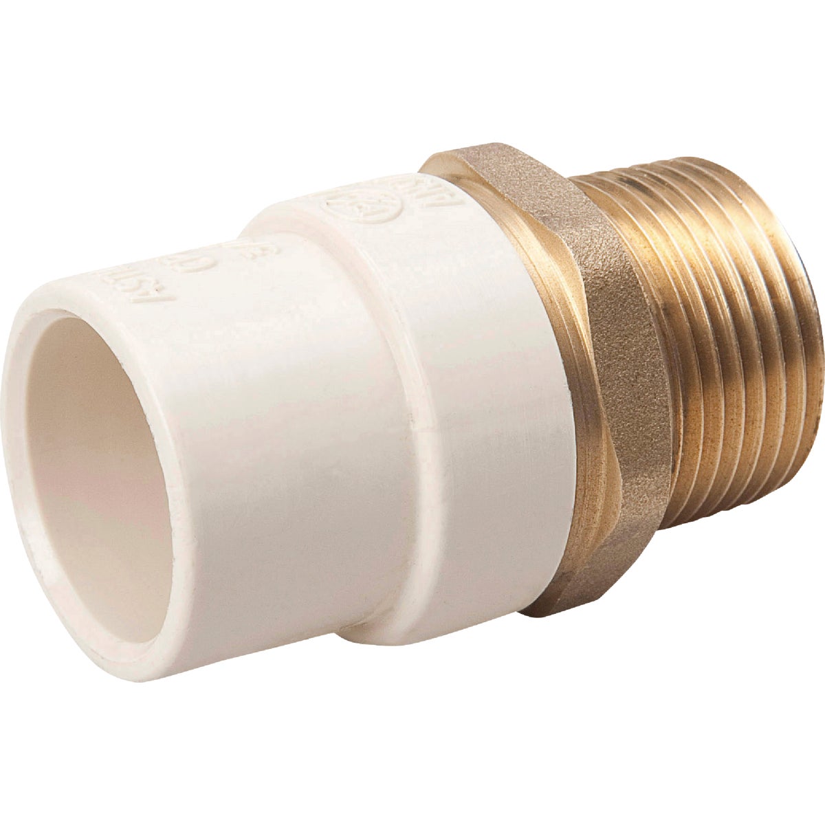 B & K 1/2 In. SOLV x 1/2 In. Male Transition Adapter