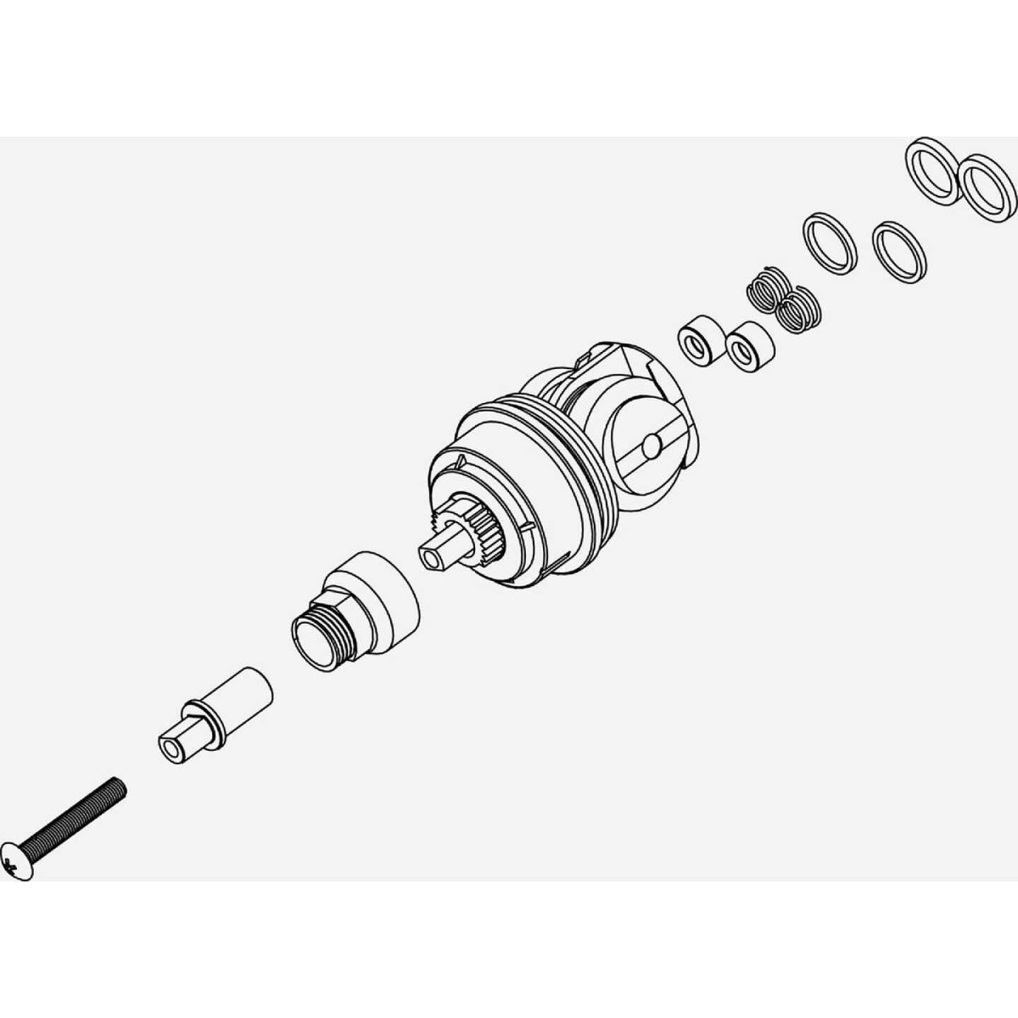 Danco Cartridge for Delta 1500/1700 Series Tub & Shower Faucets Image 3