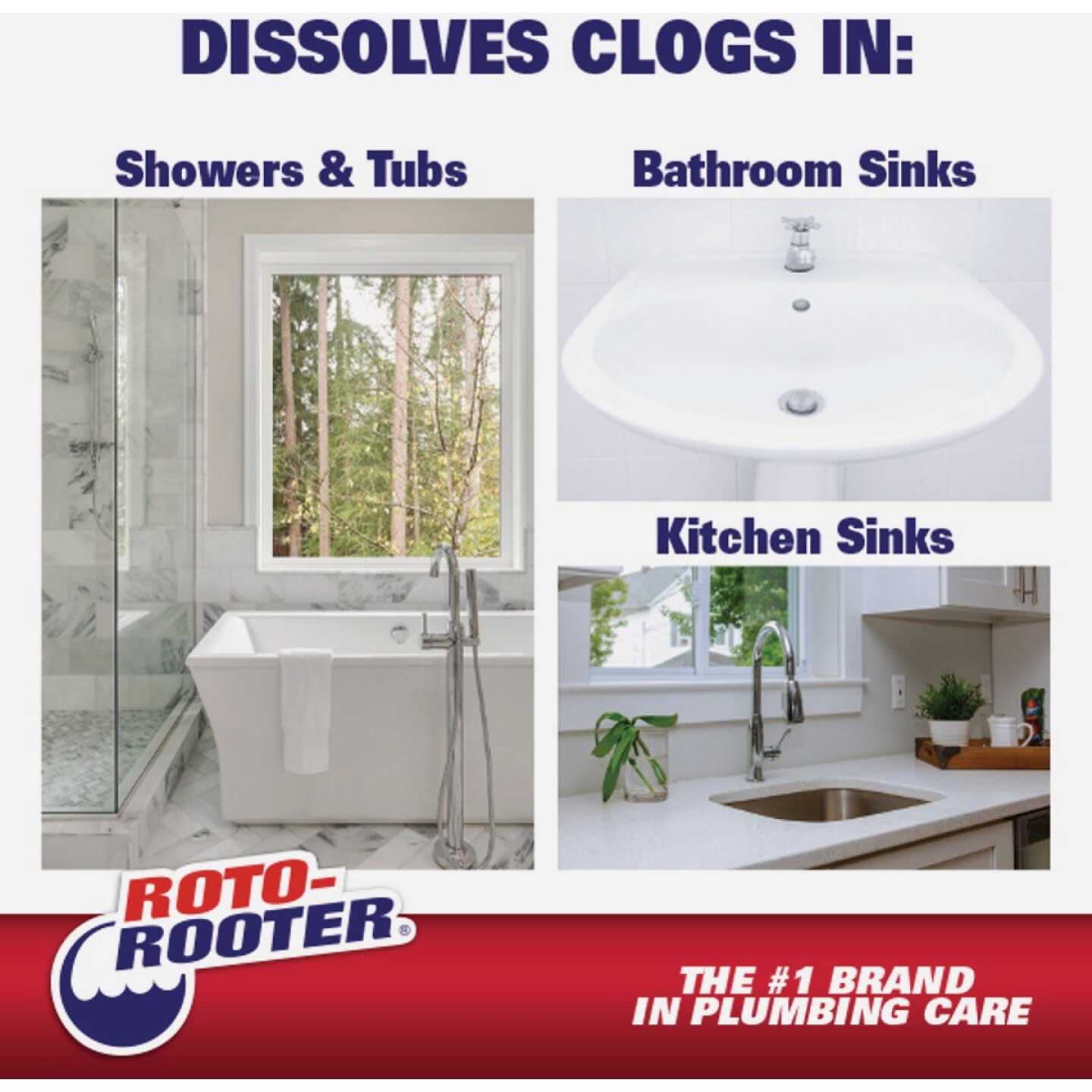 Roto-Rooter 128 Oz. Gel Clog Remover Image 5