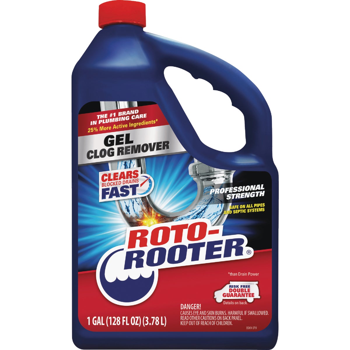 Roto-Rooter 128 Oz. Gel Clog Remover