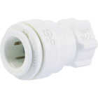 SharkBite John Guest 3/8 In. x 7/16 UNS Polypropylene Faucet Connector Image 1