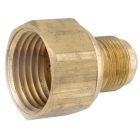Anderson Metals 3/8 In. x 3/8 In. Female Brass Straight Flare Connector Image 1