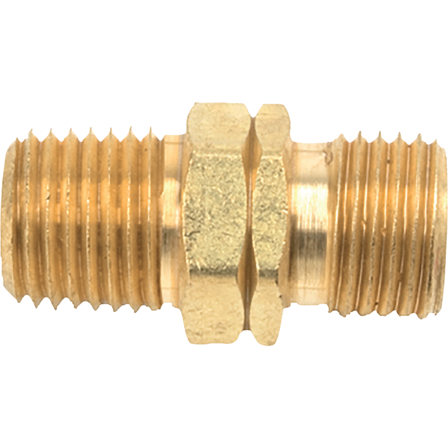 MR. HEATER 1/4 In. MPT x 9/16 In. LHMT Brass Male Pipe Fitting Image 1