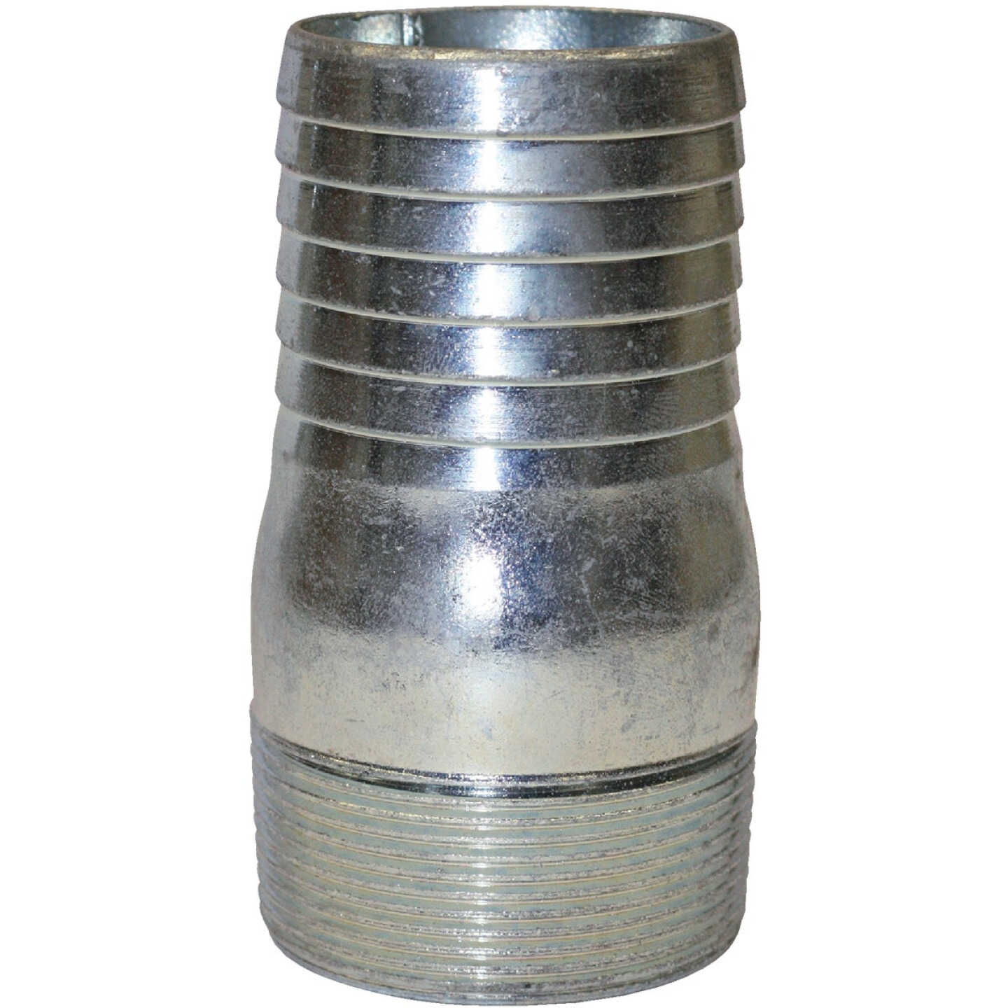 Merrill 1-1/4 In. Insert x 1-1/4 In. MIP Threaded Galvanized Adapter Image 1