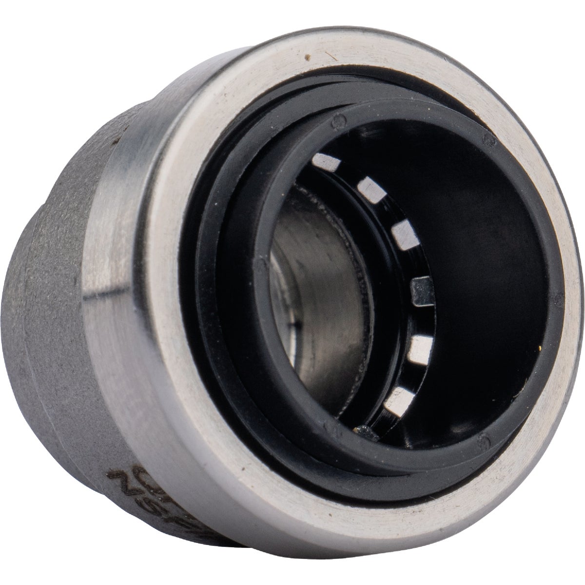 QuickFitting 1/2 In. Push-to-Connect Stainless Steel Push Cap (End Stop)