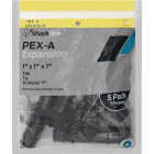 SharkBite 1 In. x 1 In. x 1 In. Poly PEX-A Tee (5-Pack) Image 2