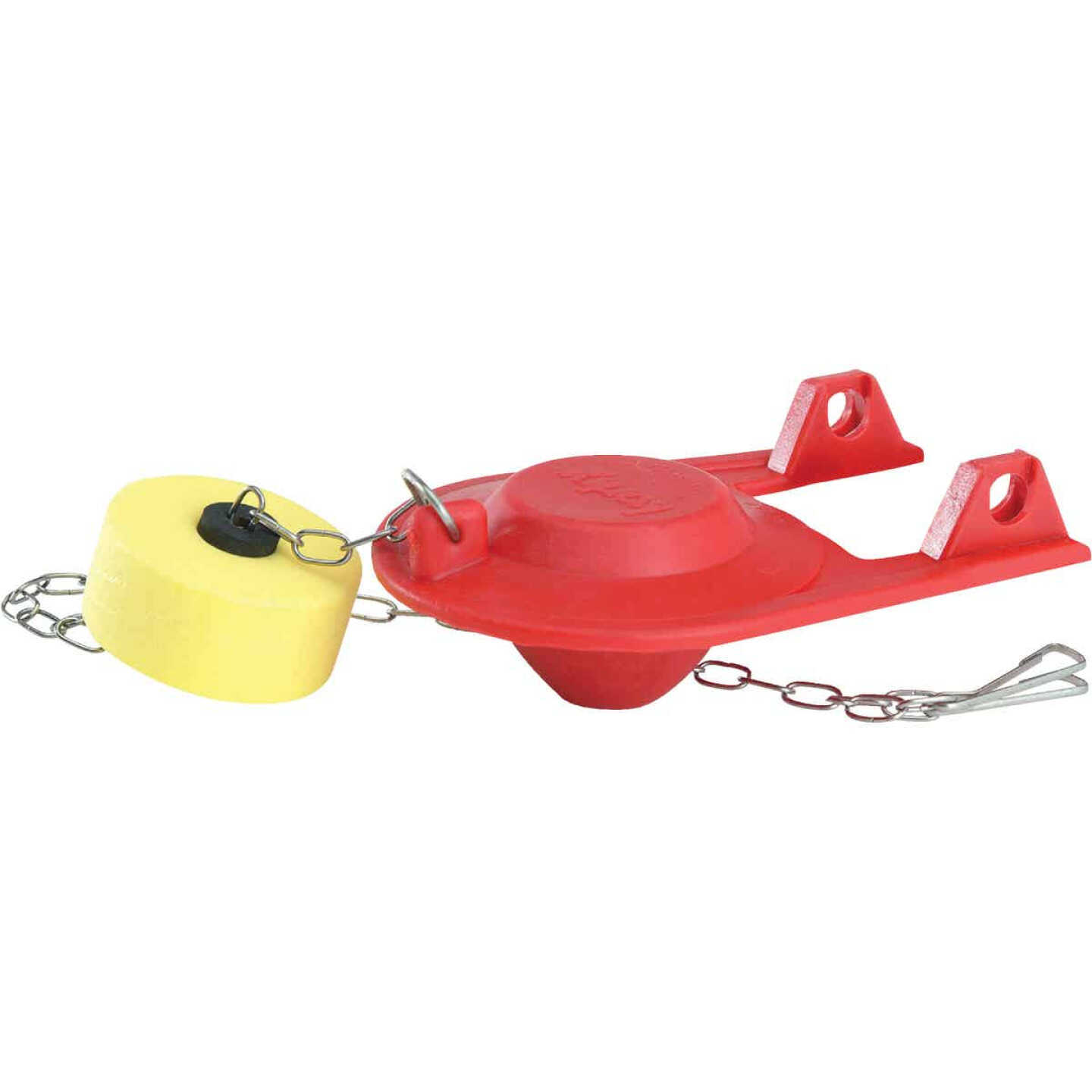 Korky Plus 2 In. Rubber Adjustable Flapper with Float and Chain Image 1