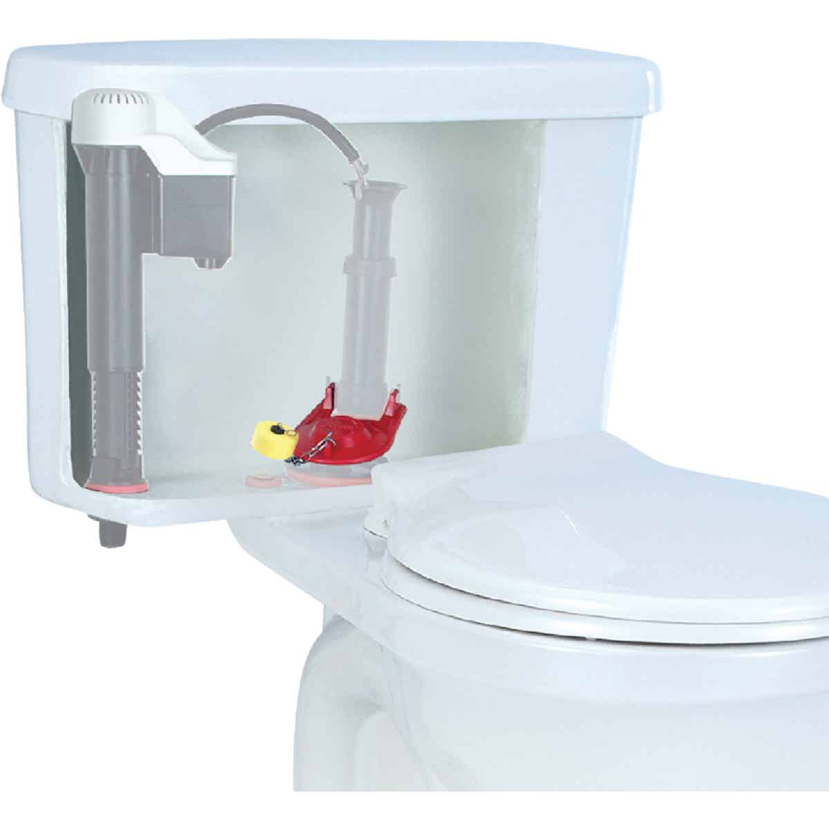 Korky Plus 2 In. Rubber Adjustable Flapper with Float and Chain Image 4