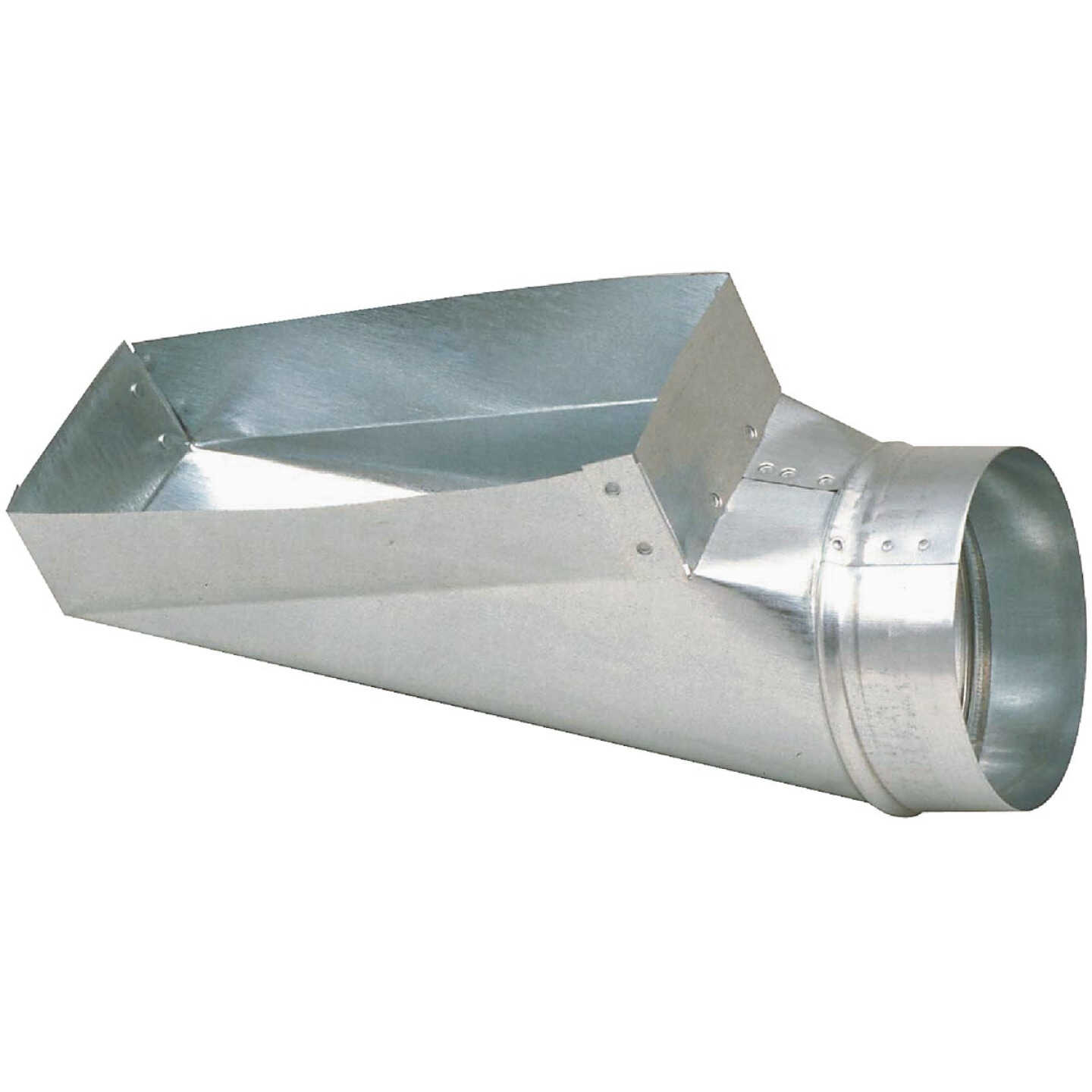 Imperial 30 Ga. 4 In. x 10 In. x 6 In. Galvanized End Boot Image 1