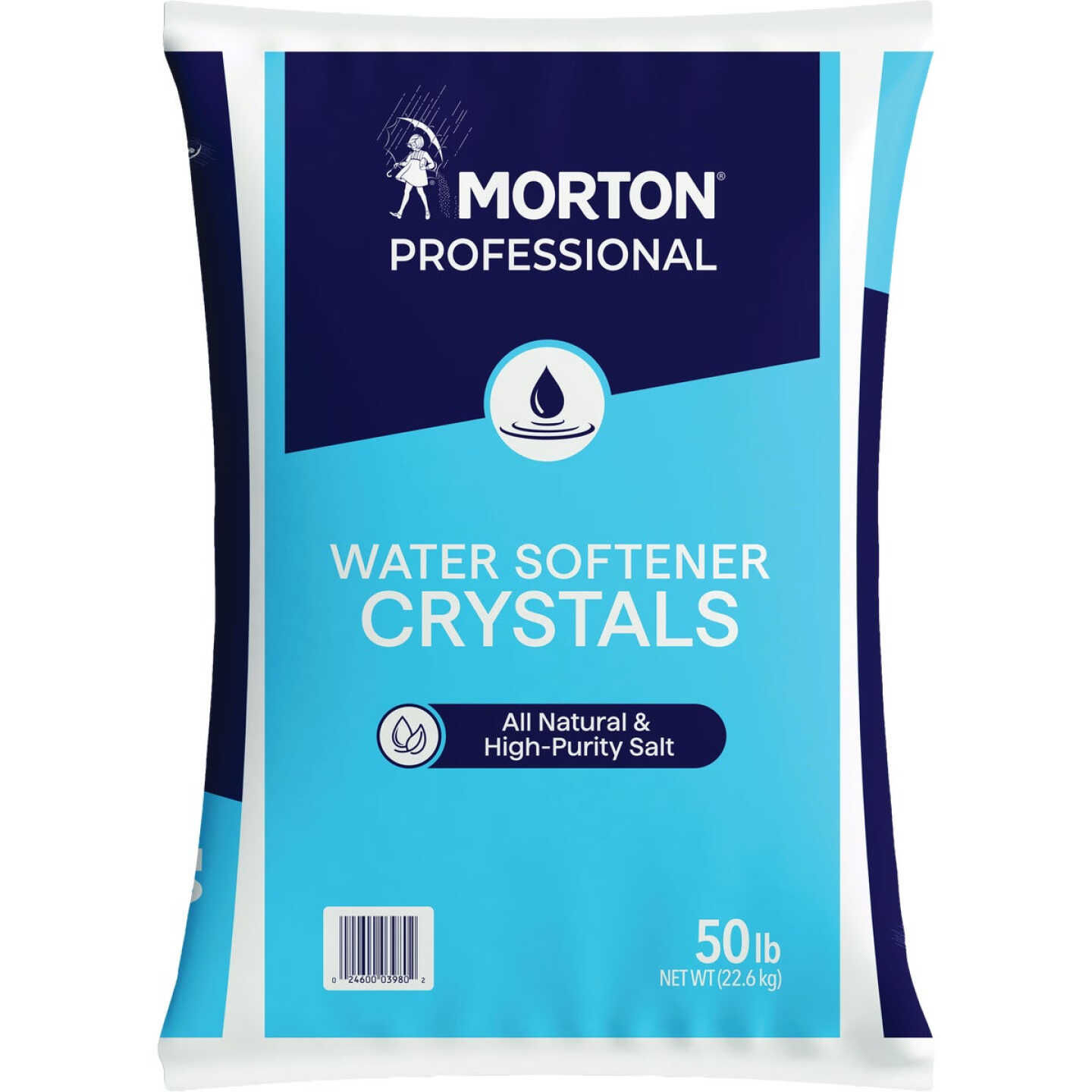 Morton Pure & Natural 50 Lb. Water Softener Salt Crystals Image 1