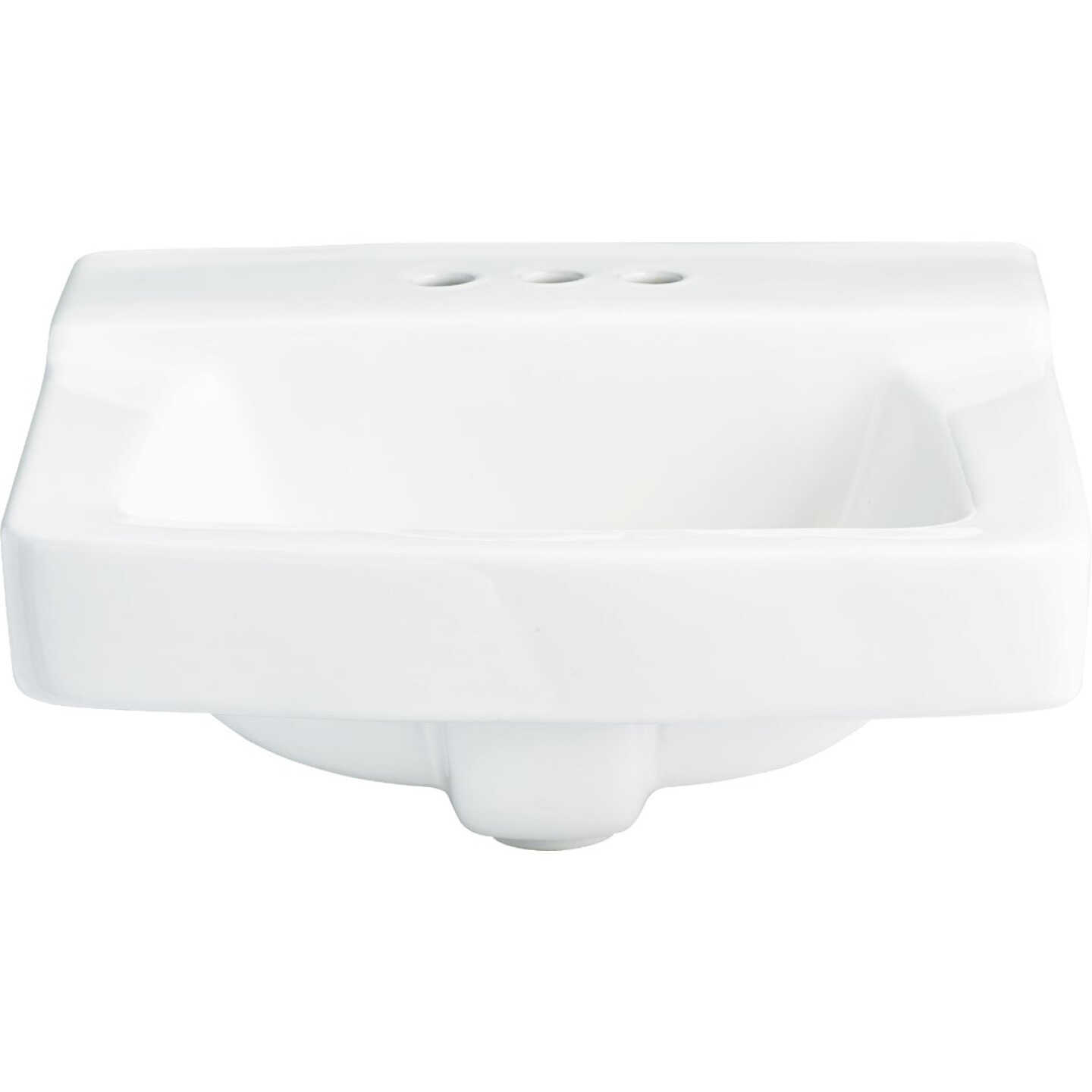 Common Goods Grove White Square Bathroom Sink Image 3