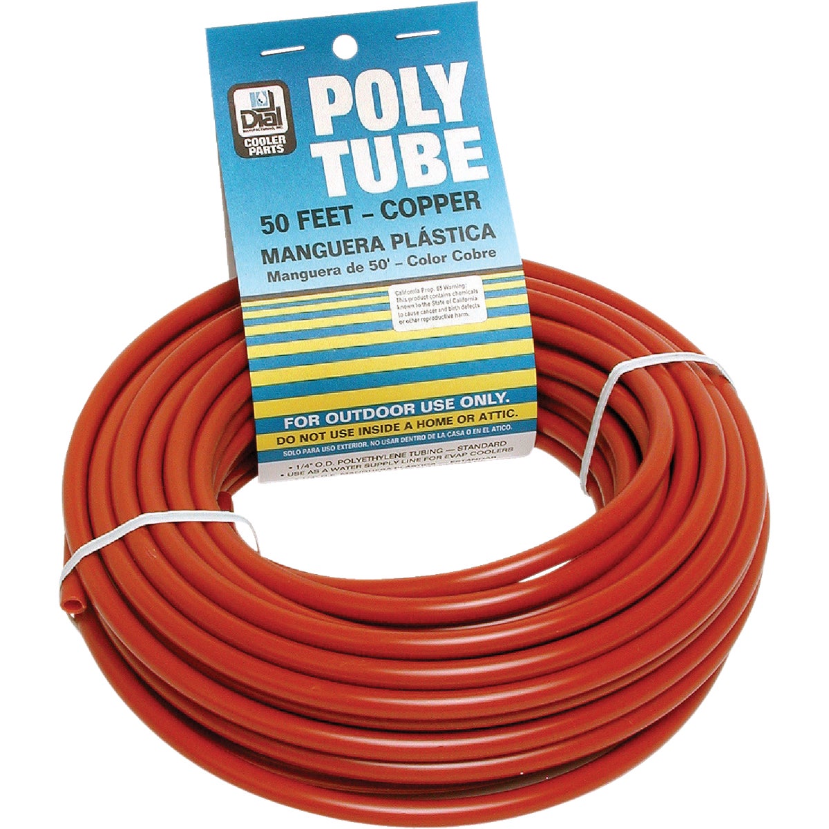 Dial 1/4 In. OD x 50 Ft. L Copper Poly Tubing Image 1