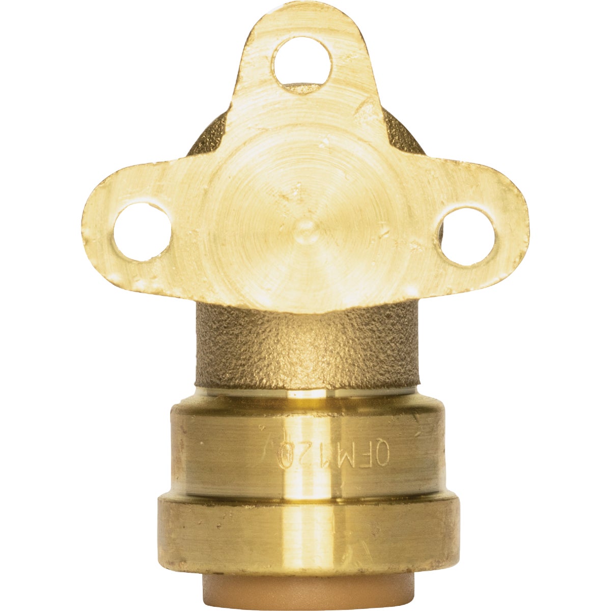 QuickFitting 1/2 In. Push-to-Connect x 1/2 In. FNPT Brass 90 Deg Drop Ear Elbow Image 6