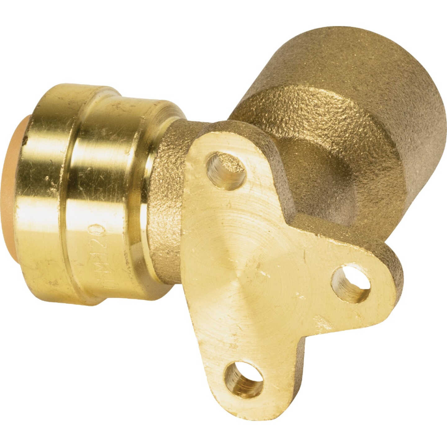 QuickFitting 1/2 In. Push-to-Connect x 1/2 In. FNPT Brass 90 Deg Drop Ear Elbow Image 4