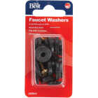 Do it Best Assorted Black Flat Faucet Washer (20 Ct.) Image 2
