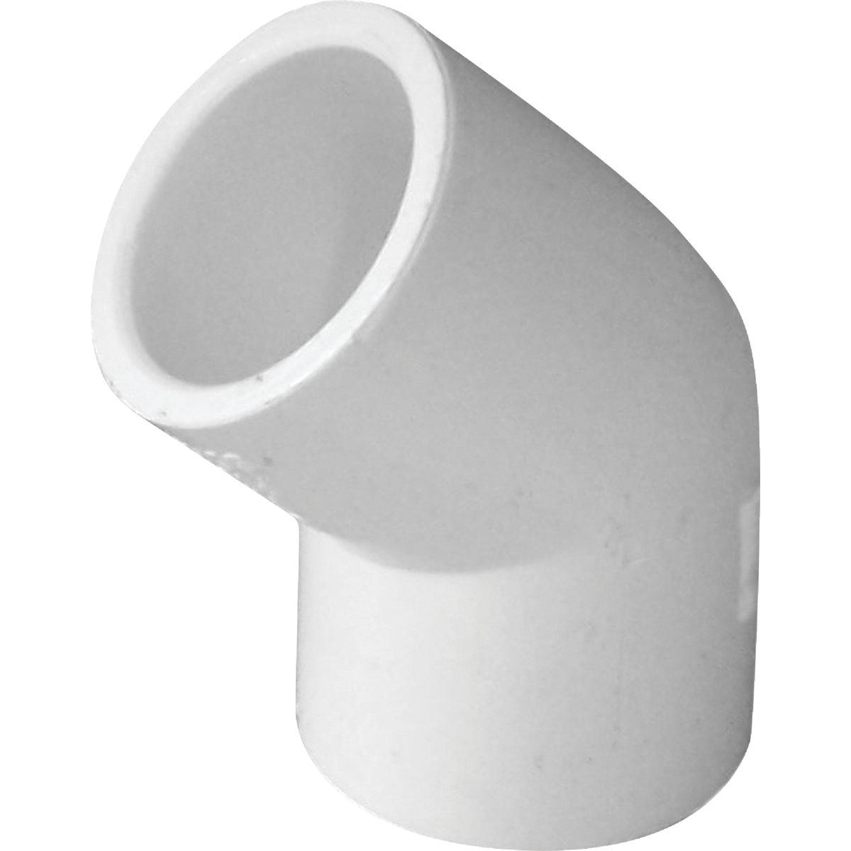 Charlotte Pipe 3/4 In. Slip x Slip Schedule 40 45 Deg. PVC Elbow (1/8 Bend) Image 1