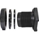 Abbott 1 In. Polypropylene Bulkhead Fitting Image 2