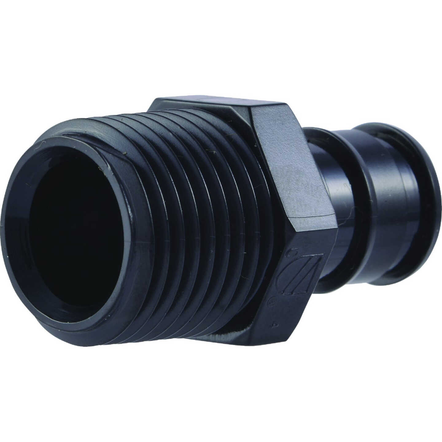 SharkBite 1/2 In. PEX-A x 1/2 In. MNPT Poly Adapter (5-Pack) Image 1