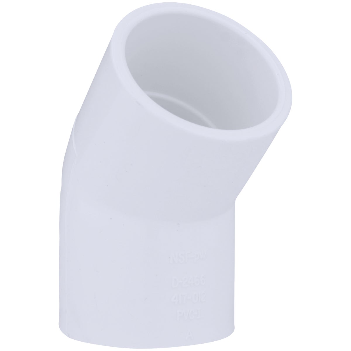 Charlotte Pipe 1-1/4 In. Slip x Slip Schedule 40 45 Deg. PVC Elbow (1/8 Bend) Image 1