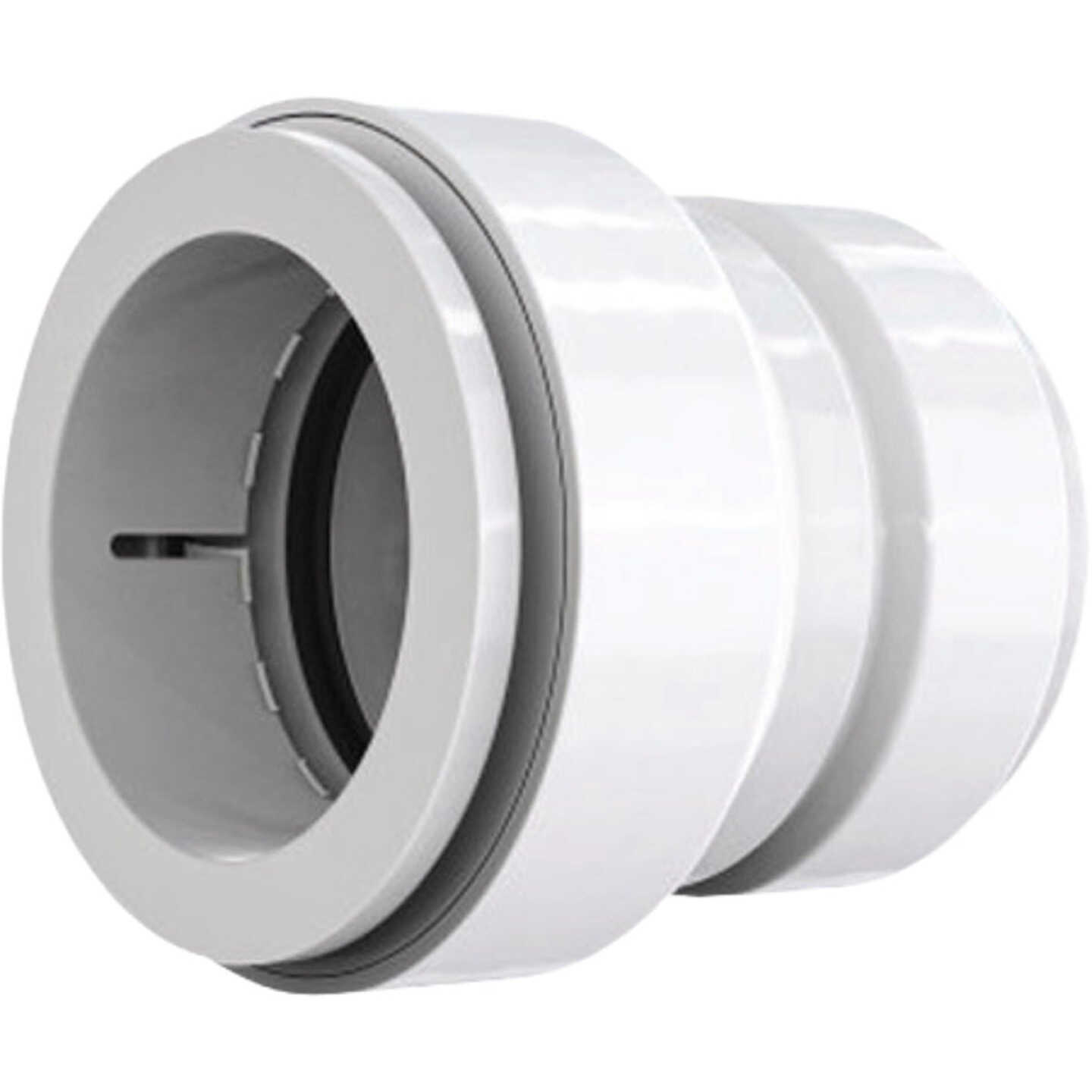 Plumb Pak Insta-Plumb 1/4 In. OD x 1-1/2 In. SCH 40 White Trap Adapter Image 1