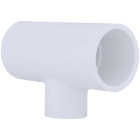Charlotte Pipe 1 In. A x 1 In. B x 1/2 In. C Schedule 40 Pressure Reducing PVC Tee Image 1
