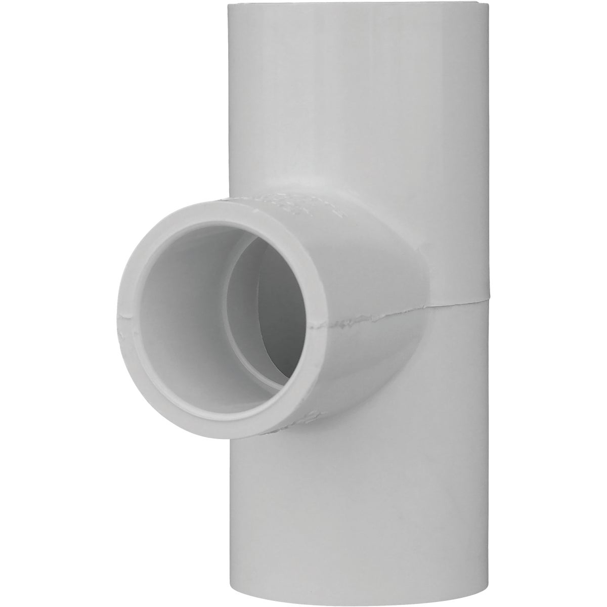 Charlotte Pipe 1 In. A x 1 In. B x 3/4 In. C Schedule 40 Pressure Reducing PVC Tee Image 1