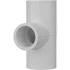 Charlotte Pipe 1 In. A x 1 In. B x 3/4 In. C Schedule 40 Pressure Reducing PVC Tee Image 1