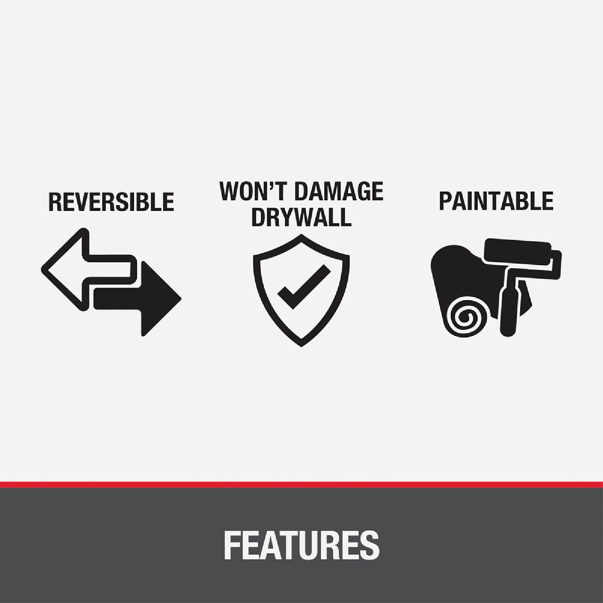 Oatey 14 In. x 14 In. White Plastic Wall Access Panel Image 2