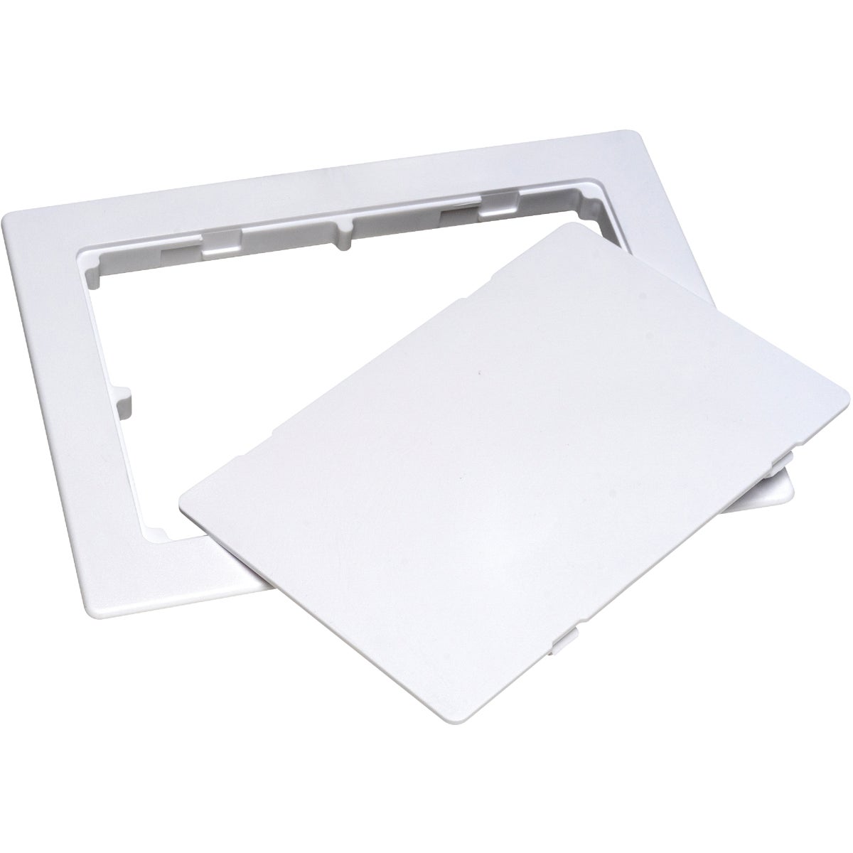 Oatey 6 In. x 9 In. White Plastic Wall Access Panel Image 2