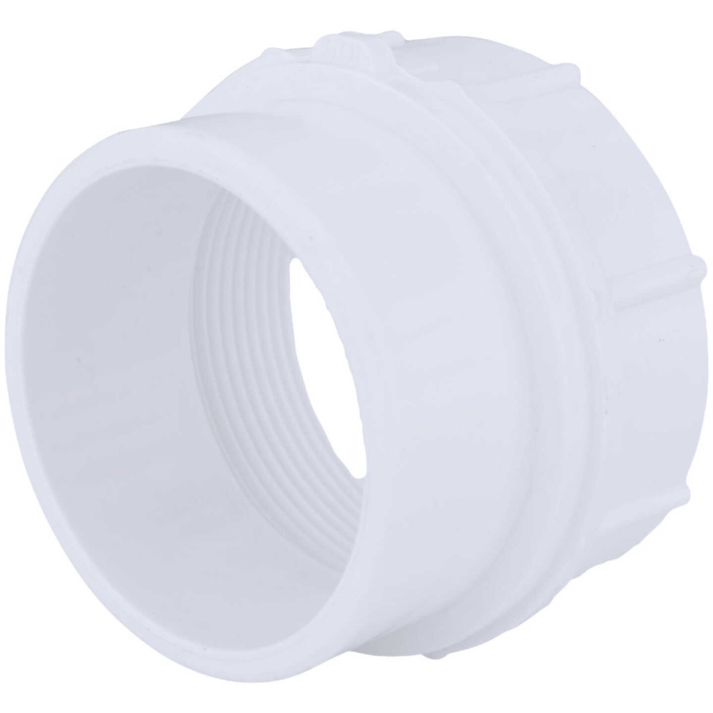 Charlotte Pipe 2 In. SPG x 2 In. FIP Schedule 40 DWV PVC Cleanout Image 1