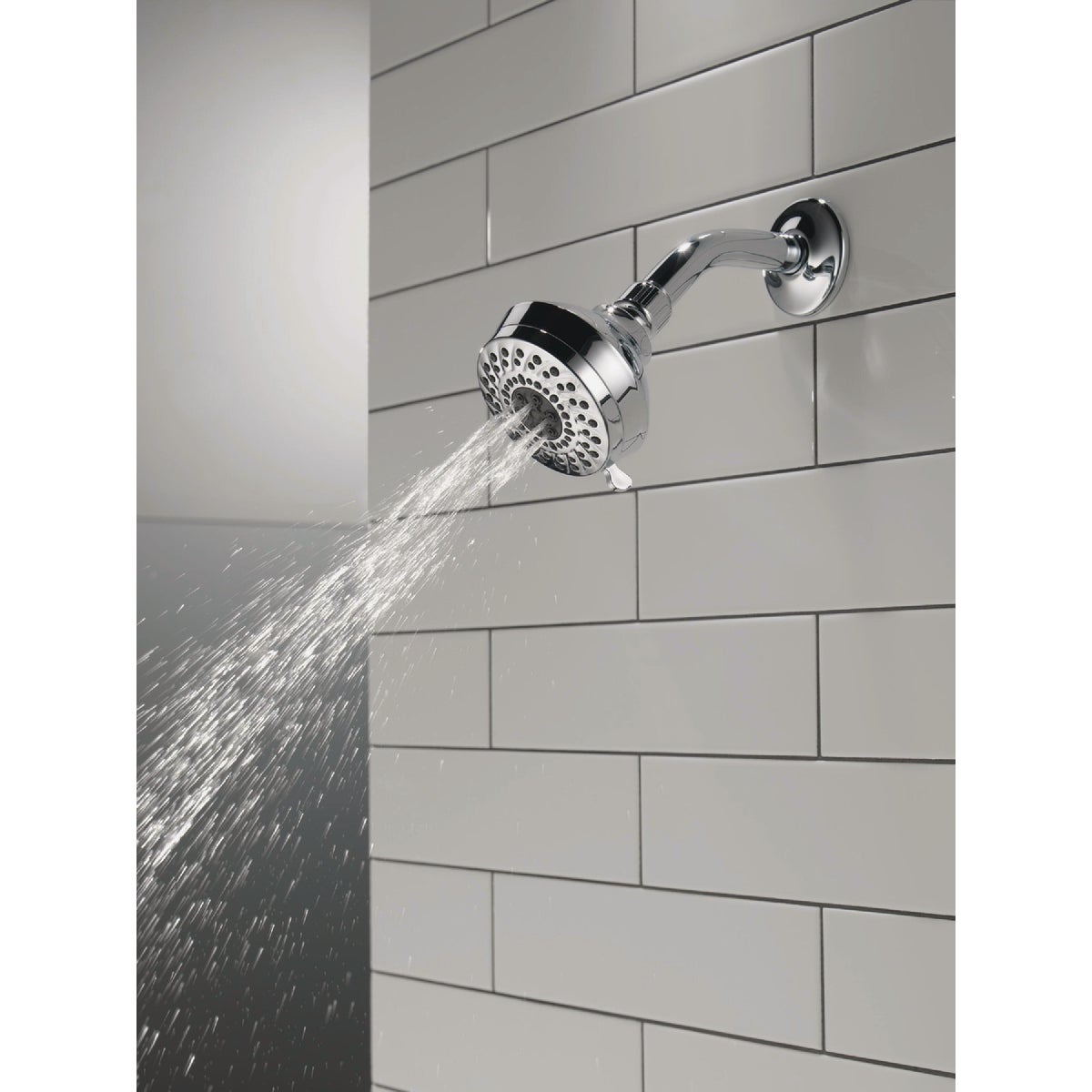 Delta 3-Spray 1.75 GPM Fixed Shower Head, Chrome Image 5