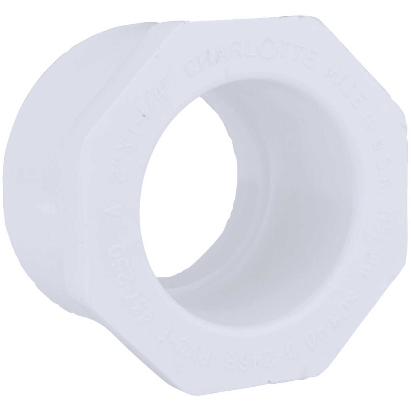 Charlotte Pipe 2 In. SPG x 1-1/4 In. Slip Schedule 40 PVC Bushing Image 1
