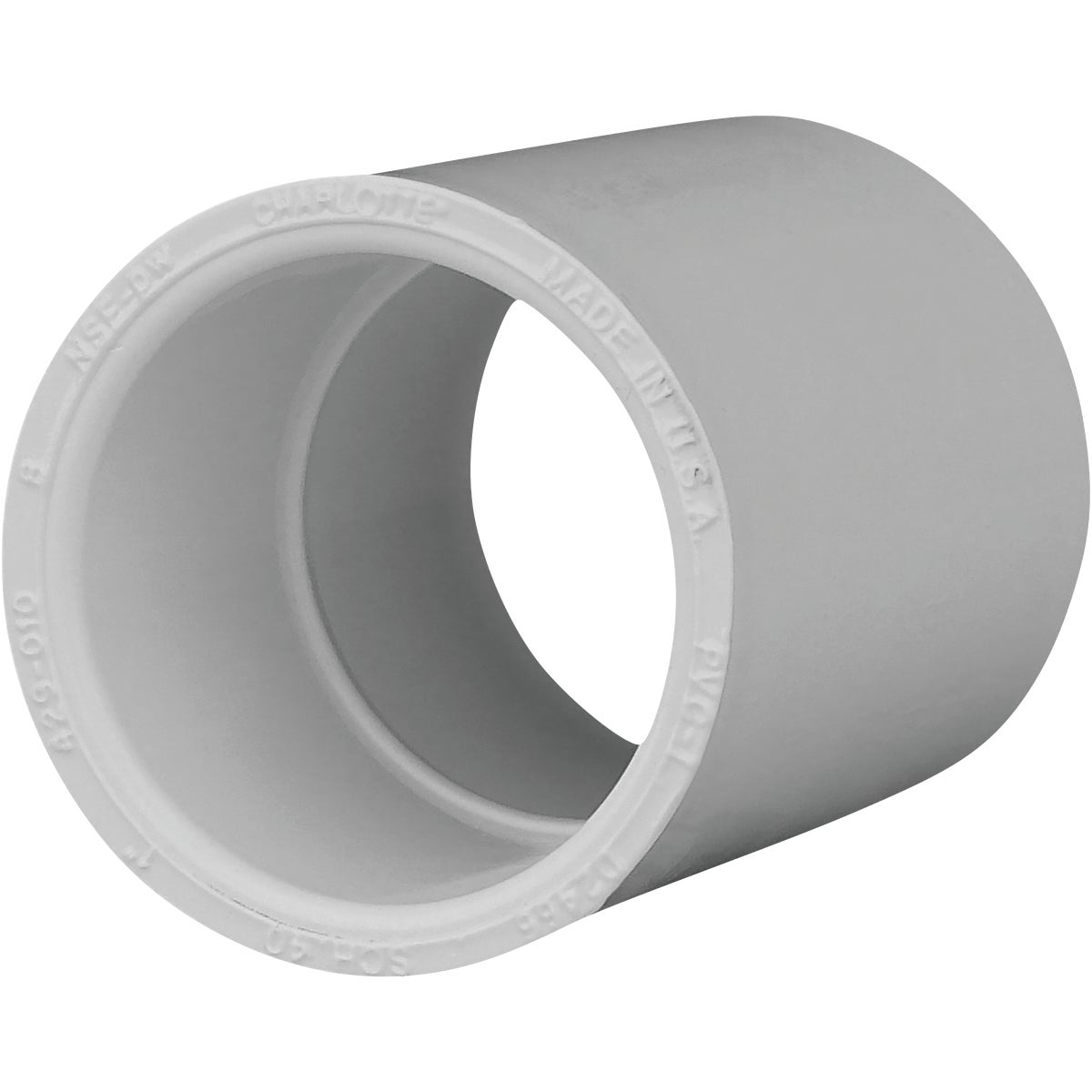 Charlotte Pipe 1 In. Sch. 40 PVC Coupling  Image 1