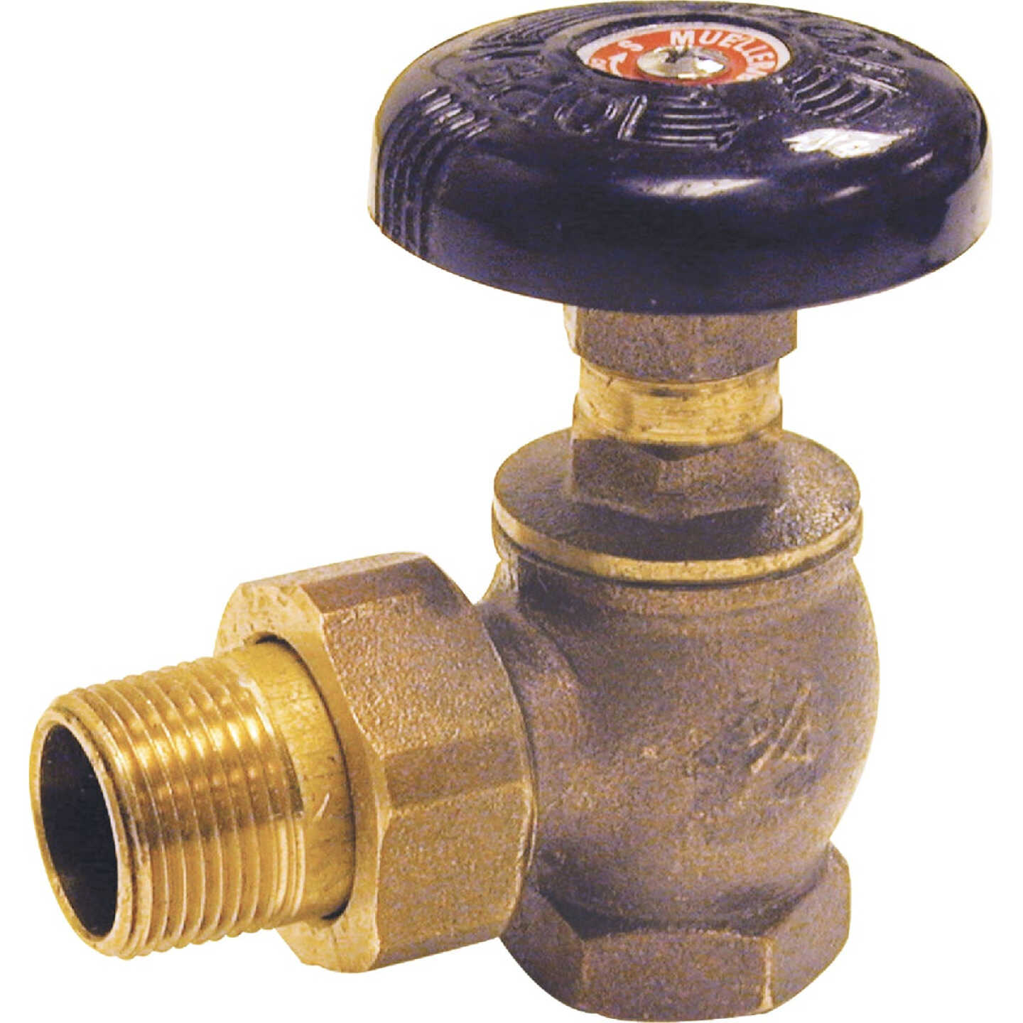 Proline 1-1/4 In. FIP x 1-1/4 In. MIP Brass Low Pressure Radiator Valve Image 1