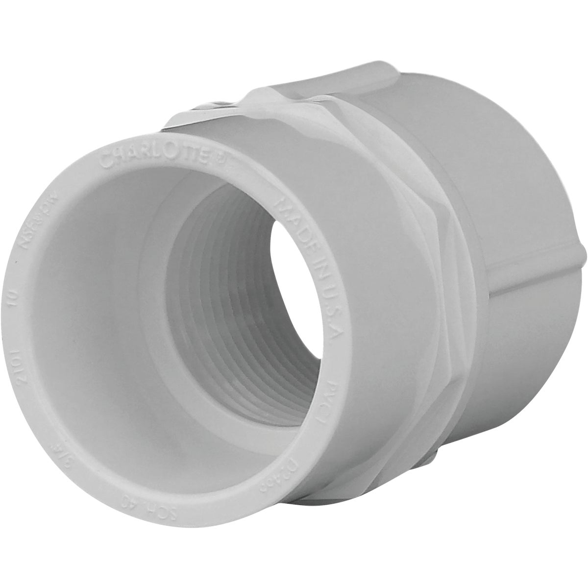 Charlotte Pipe Female Schedule 40 3/4 in. PVC Adapter Image 1