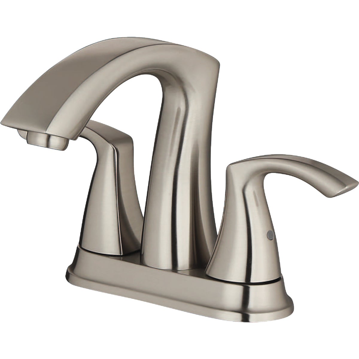 Compass Manufacturing 3280BN Brookfield Brushed Nickel 2-Handle Bathroom Faucet With Popup