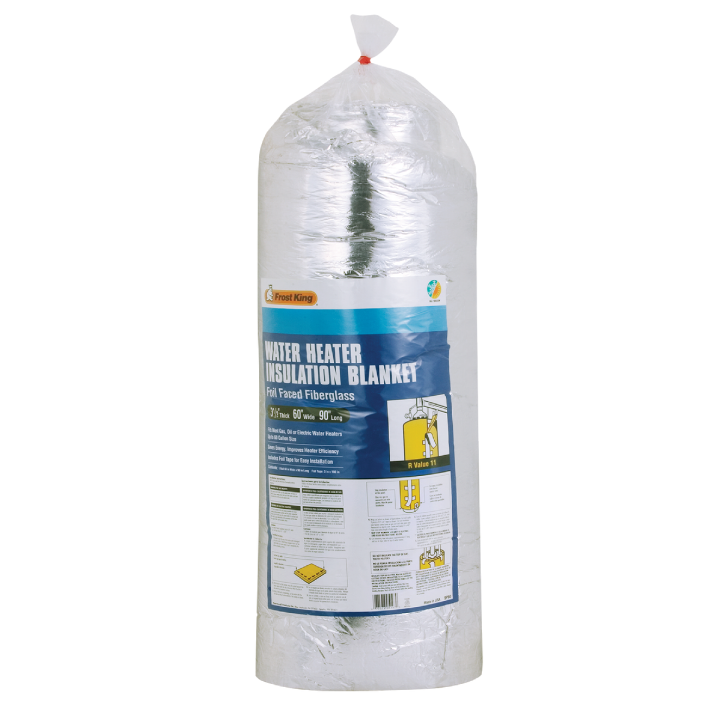 Frost King Water Heater 3 In. Insulation Jacket 10-R Value Image 1