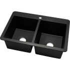 Stylebuilt 33 In. x 22 In. x 10 In. Granite/Composite Kitchen Sink Image 6