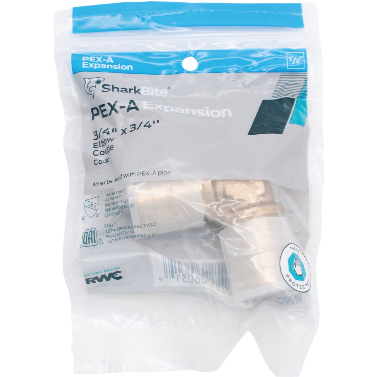 SharkBite PEX-A Brass 3/4 In. Elbow Image 2