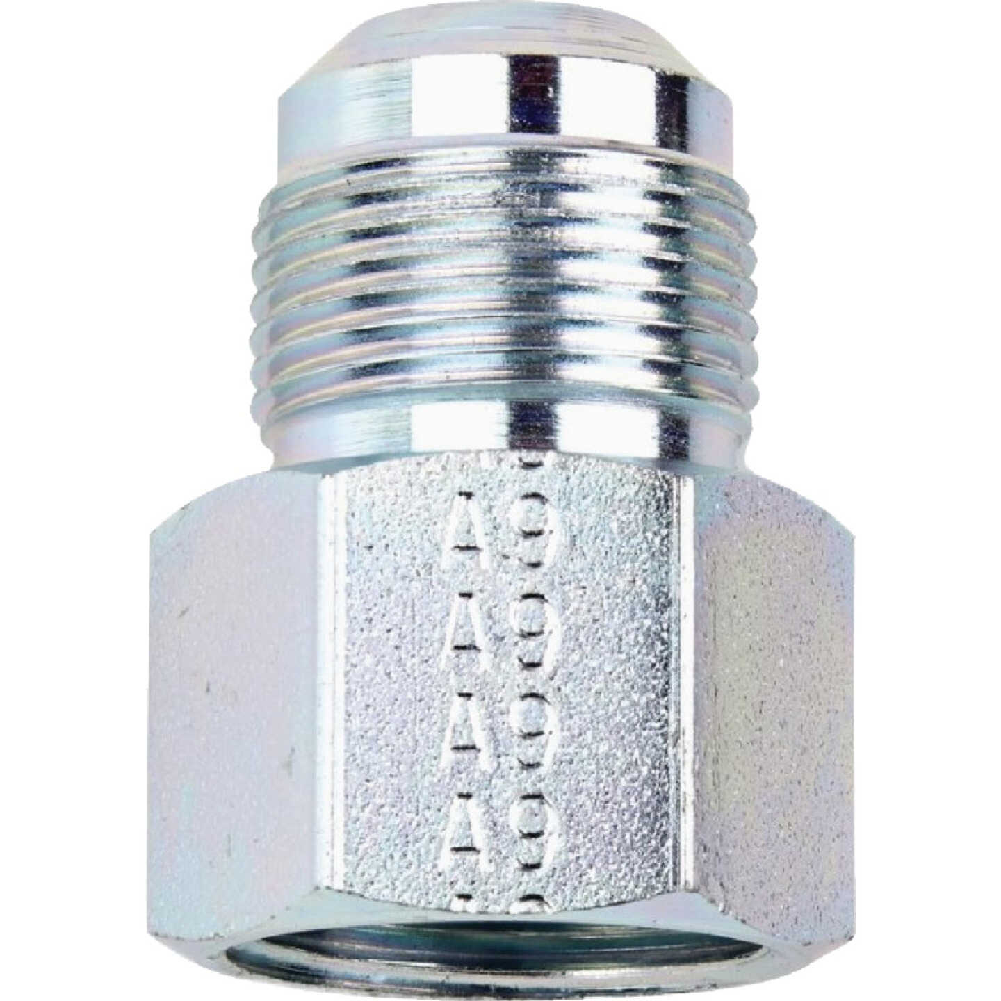 Dormont 5/8 In. OD Male Flare x 3/4 In. FIP Zinc-Plated Carbon Steel Adapter Gas Fitting, Bulk Image 1