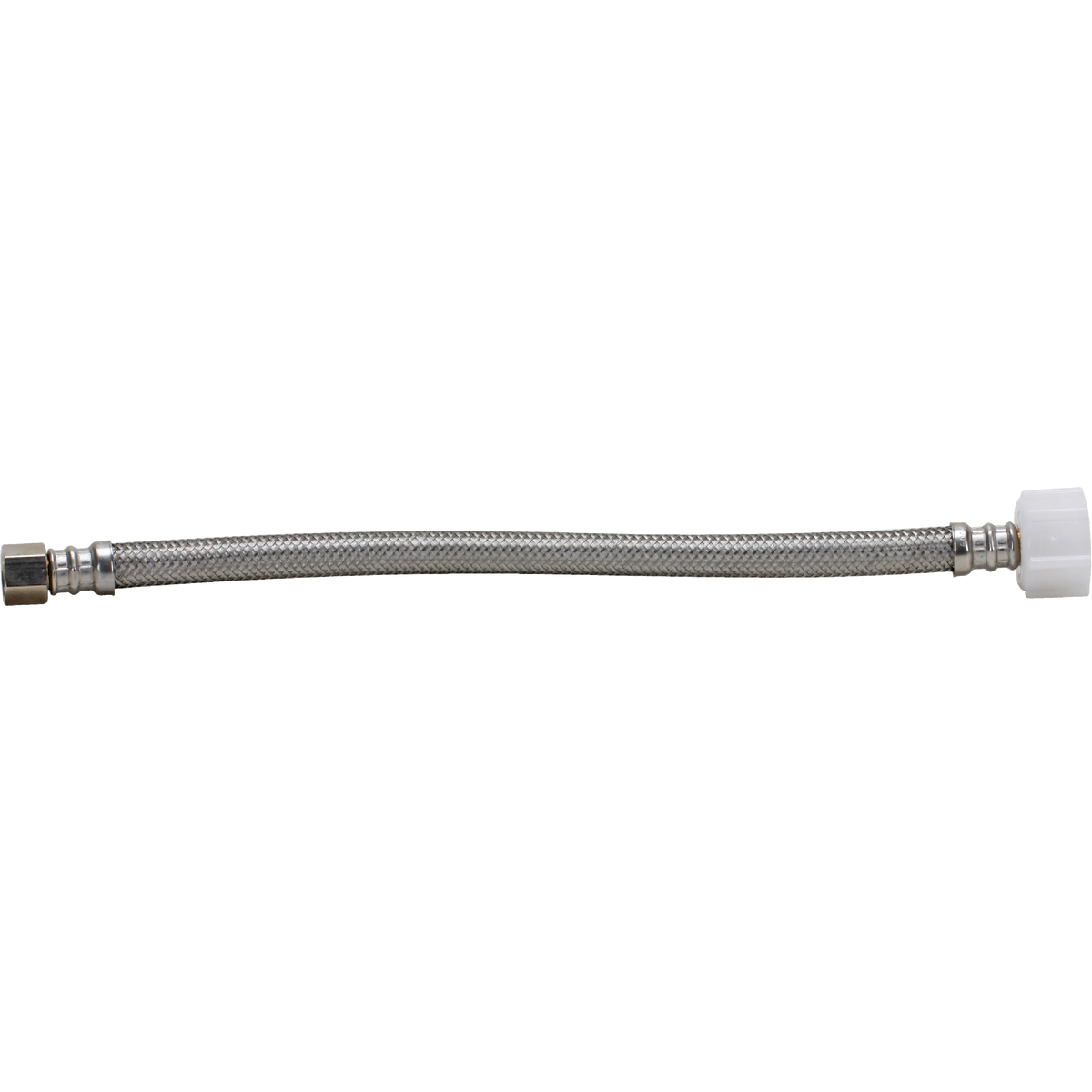 Fluidmaster 3/8 In. Comp x 7/8 In. Ballcock x 12 In. L Braided Stainless Steel Toilet Connector Image 2
