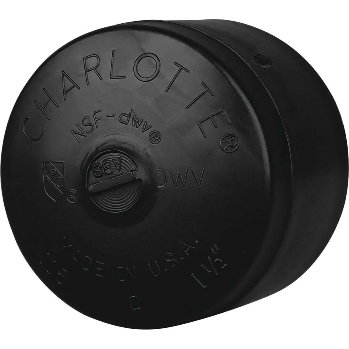 Charlotte Pipe 3 In. Hub ABS Cap Image 1
