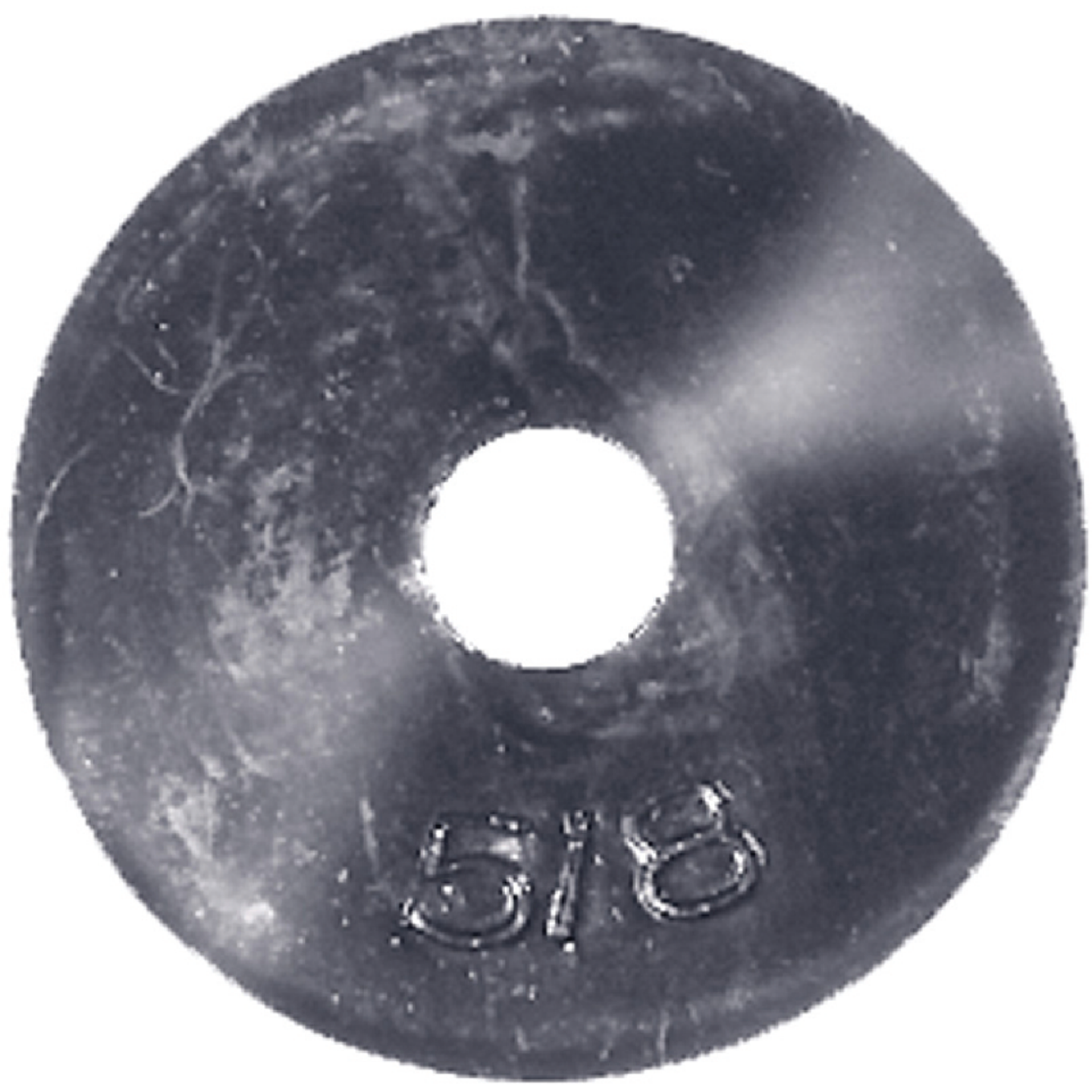 Danco 13/16 In. Black Neoprene Flat Faucet Washer Image 1