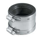 Proflex 1-1/2 In. x 1-1/2 In. PVC Shielded Coupling - Cast-Iron to Plastic, Steel, Extra-Heavy Cast Iron Image 1