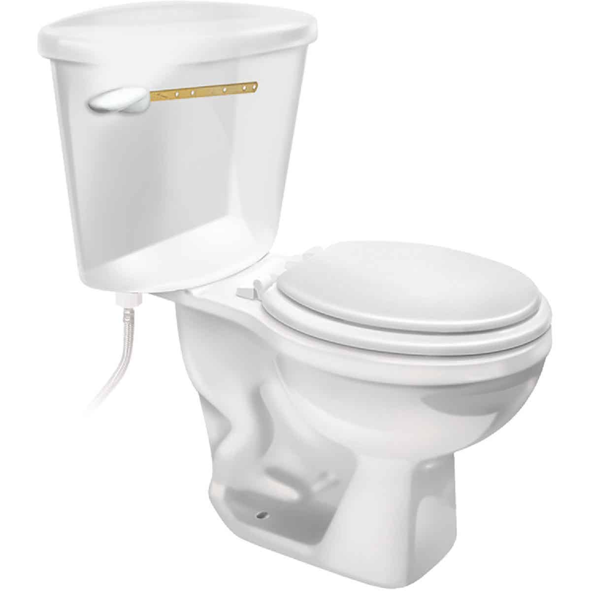 Fluidmaster Sure-Fit White Tank Lever with Metal Arm Image 5