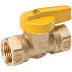 ProLine 3/4 In. FIP x 3/4 In. FIP Forged Brass Gas Ball Valve, 1-Piece Body Image 1